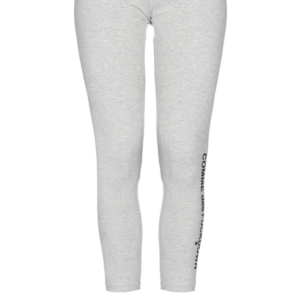 NWT COMME DES F*CKDOWN Light Grey Leggings